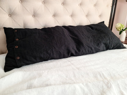 Body Pillow Cover with Buttons