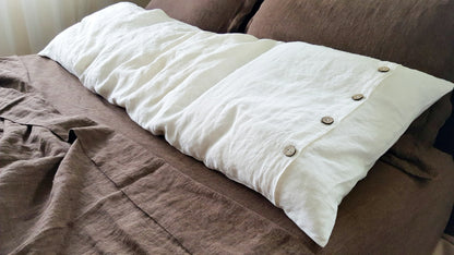 Body Pillow Cover with Buttons