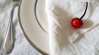 Bulk Linen Napkins in Warm White